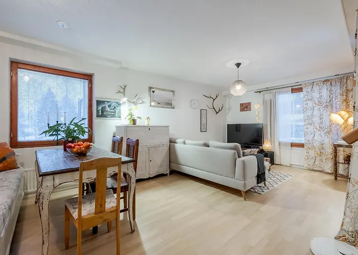 아파트 2 Bedroom By The River, Close To 로바니에미